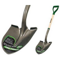 Garden Tools: Round Point Shovel with Wood Handle